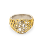 Starshower Omega Ring - Brass-1