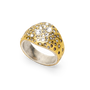 Starshower Omega Ring - Brass-4