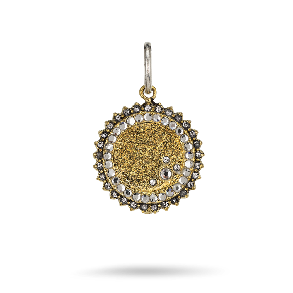 The Light of Stars Charm - Brass-3