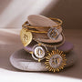 Heliotrope Intertwined Initials Pendant-6