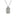Brass Chain Tag on Silver Chain - Back-2