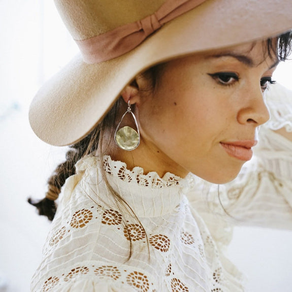 Nomad Earrings Waxing Poetic