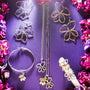 Little Goes Far Violet Openness Ring - Brass-2