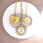 Heliotrope Intertwined Initials Pendant-4