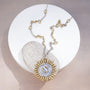 Heliotrope Intertwined Initials Pendant-3