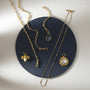 Everything Lariat Converter - Gold Plated Sterling Silver - 3"-3