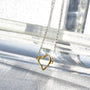 Poetic Heart Openheart Necklace-2