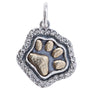 hearts content paw sterling silver brass-1