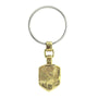 Brass Coat of Arms Key Fob - Back View-2