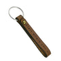 Start Where You Are Key Fob - Leather Strap and Brass Snap - Front-1