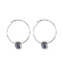 Kristal Satellite Hoop Earrings-1