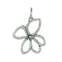 Little Goes Far Violet Openness Pendant - Sterling Silver-1