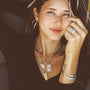 Starshower Trapezium Charm - Brass-3