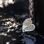Poetic Heart - Kristal Heartstar Necklace - Sterling Silver-3
