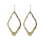 Open Up Earrings - Brass - Diamond-1